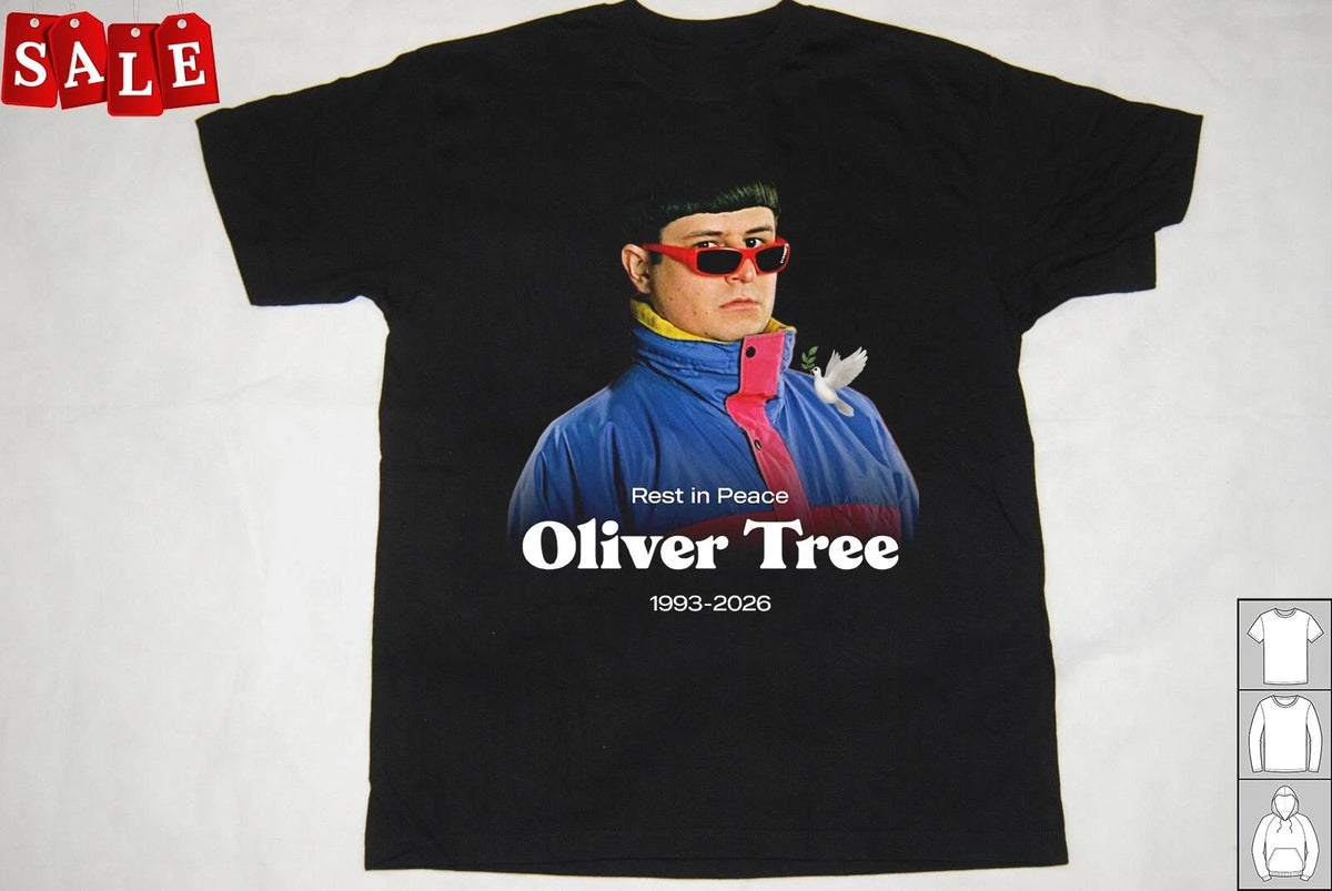 New Popular Oliver Tree RIP 1993-2026 Gift For Fans Unisex S-5XL Shirt LL1123