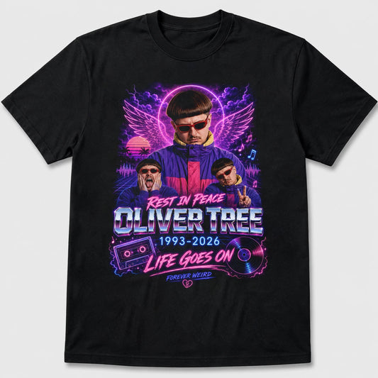 Oliver Tree Tribute Rest In Peace 1993-2026 Memorial Unisex S-5XL Shirt YH382