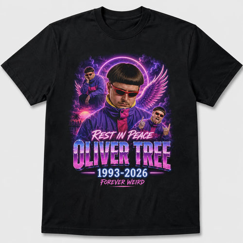 Oliver Tree Tribute Rest In Peace 1993-2026 Memorial Unisex S-5XL Shirt YH381