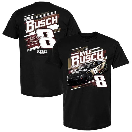 Kyle Busch Rebel NASCAR Racing Graphic T Shirt