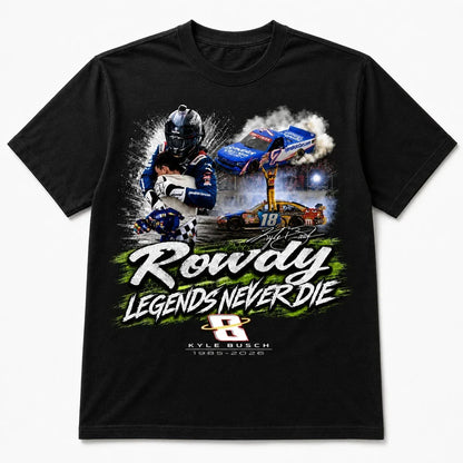 Kyle Busch #18 Two Time NASCAR Champion Graphic Tee