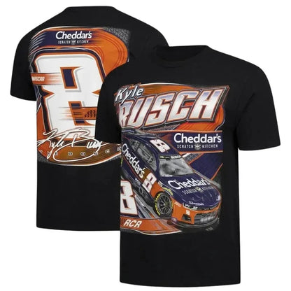 Kyle Busch #8 Racing Shirt NASCAR Graphic Tee Motorsport Fan Gift