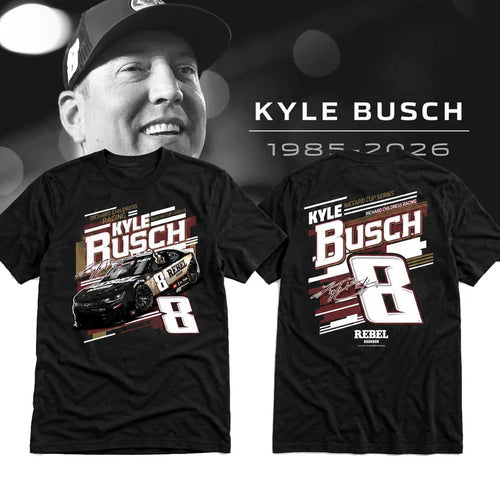 RIP Kyle Busch 1985-2026 Memorial RCR Racing Tribute Shirt