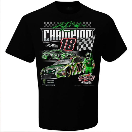 Kyle Busch #18 NASCAR One Spot Champion Graphic Tee