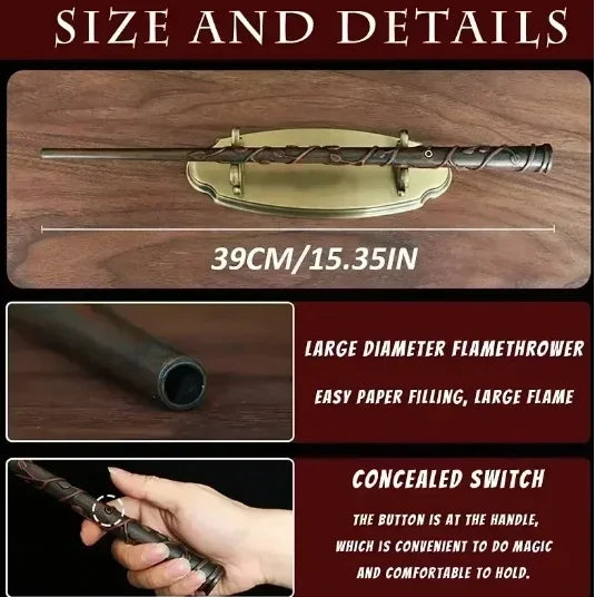 Trivarea™ Flame Illusion Wand