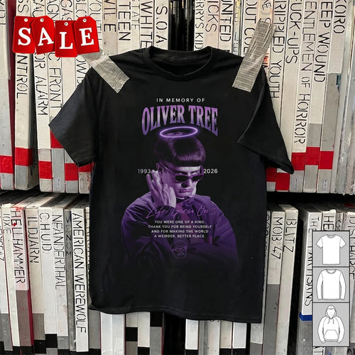 Oliver Tree Tribute Rest In Peace 1993-2026 Memorial Unisex S-5XL Shirt YH383